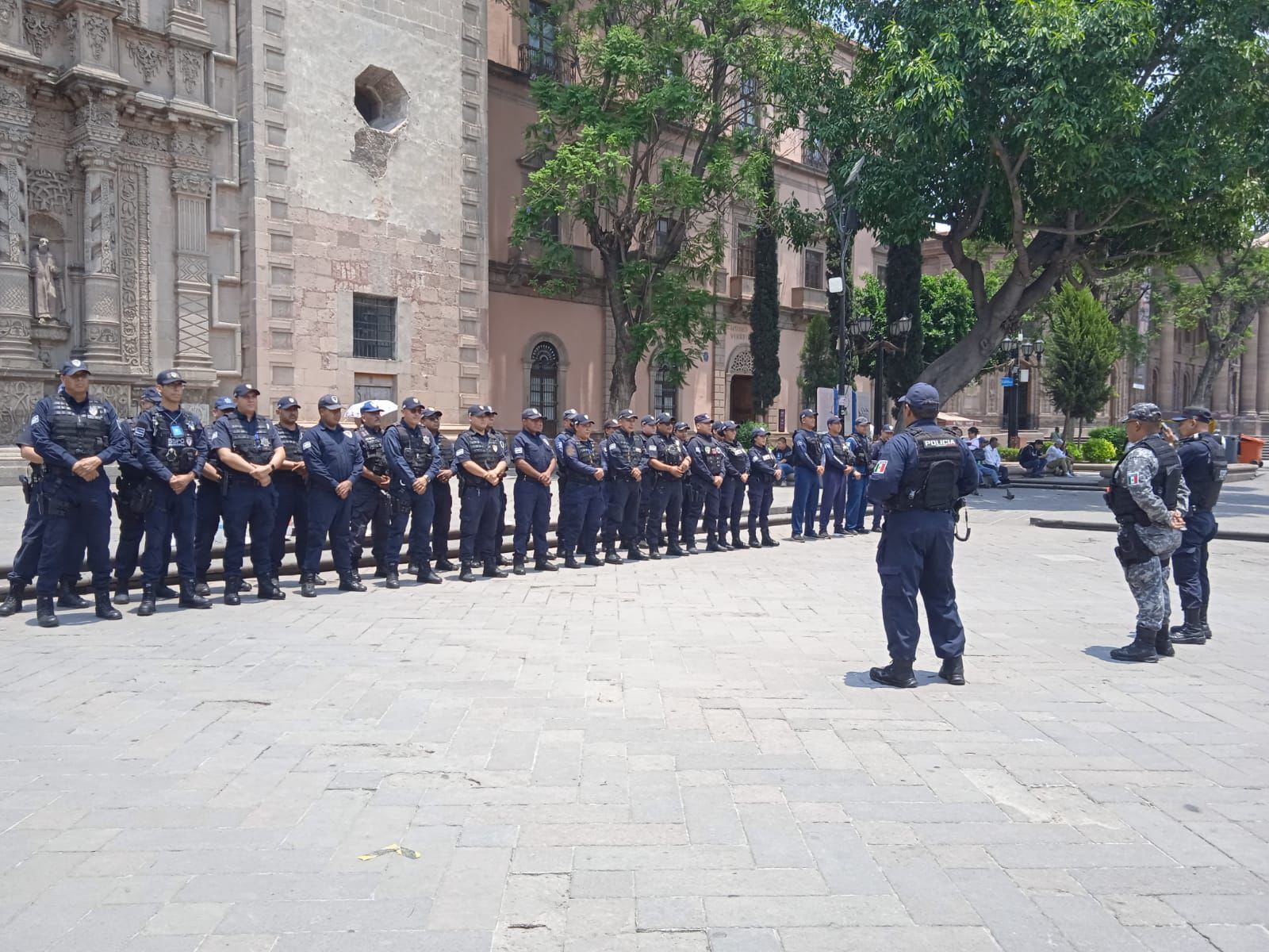 SSPC de la Capital mantiene estrategia integral para la seguridad del Centro Histórico